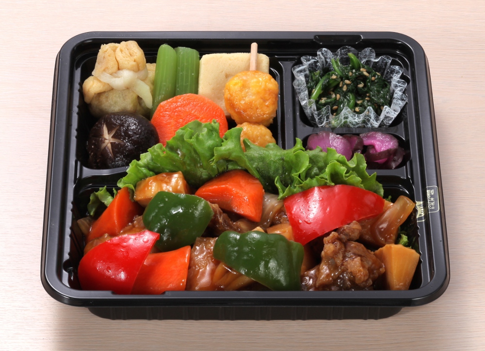 D03ヘルシー黒酢酢豚弁当