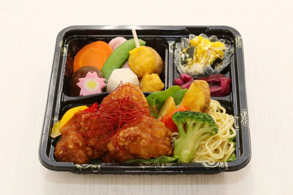 D14香味ソースの油淋鶏弁当