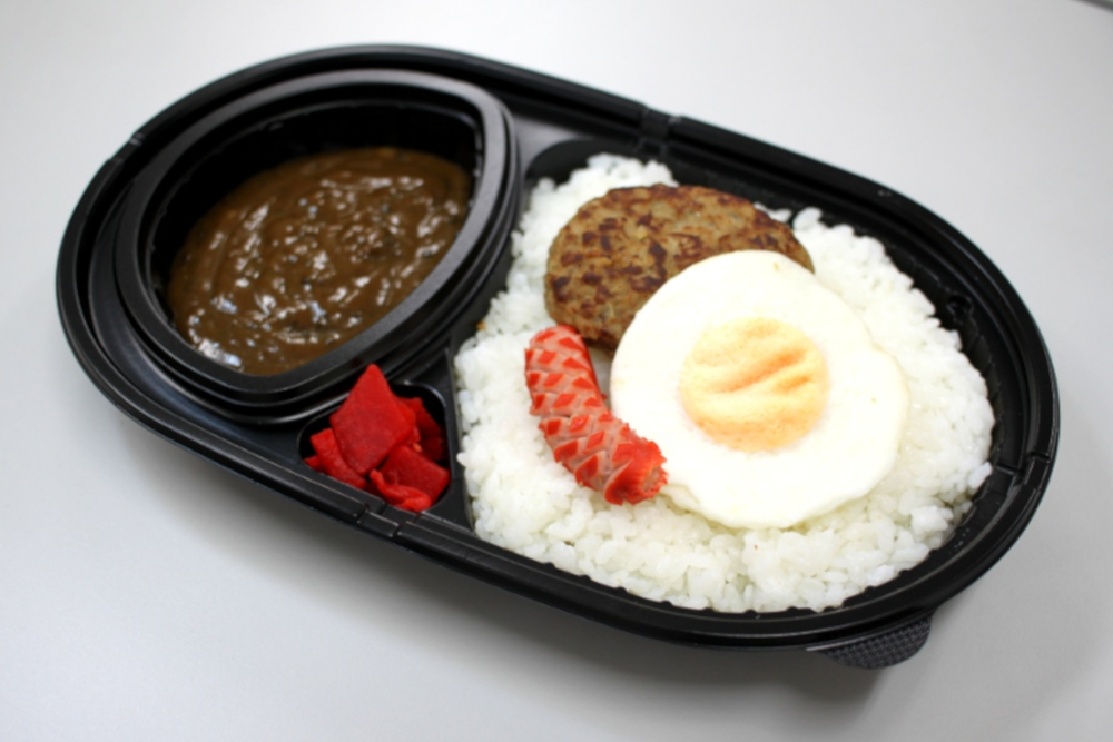 金沢カレー_ハンバーグ&目玉焼き